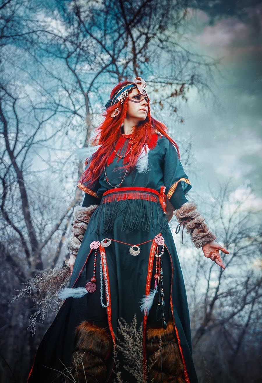 Girls in Slavic costumes underwear in Seattle